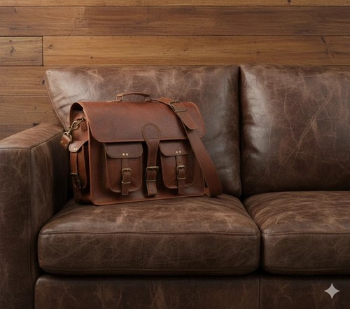 Borsa pelle per - in,