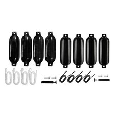 4 parabordi per barche marine