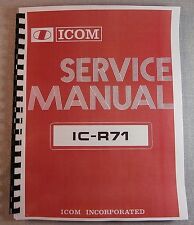 Icom IC-R71 (A,E) Manuale di
