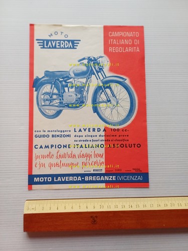 Laverda 100 benzoni campione - benzoni,