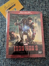 IRON MAN 3 MARVEL BLU-RAY 3D +