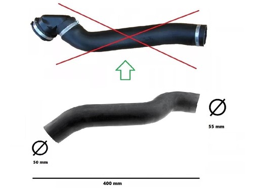 Manicotto turbo intercooler - manicotto,