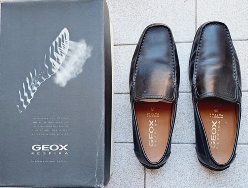 Scarpe mocassini neri geox - scarpe, n°