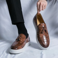 Scarpe Casual  per uomo elegante senza  lacci ottimo festa da 38 a 47 casual