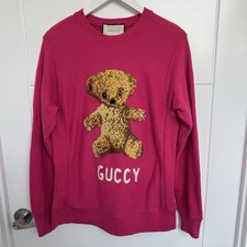 Felpa Gucci Rosa Cotone Taglia