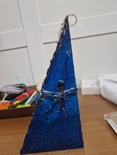 Dipinto Acrilico Su Legno E