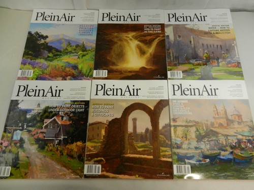 Plein air magazines set - magazines,