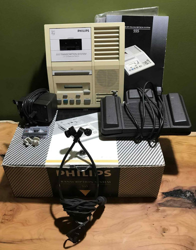 Set dittafoni vintage philips - vintage,