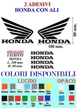 Adesivi HONDA con Ali 6 pezzi