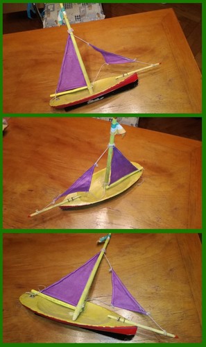 Barca vela artigianale - a,