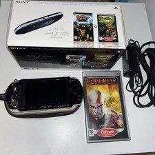 SONY PSP-2004 con SCATOLA BATTERIA CARICATORE e GOD OF WAR