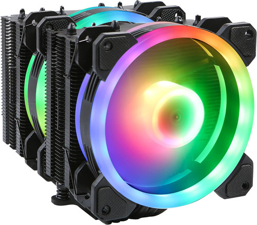 Glacier black rgb twin tower - glacier,