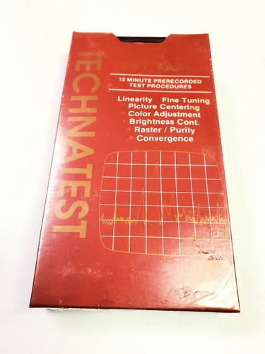 Nastro prova vhs technatest - nastro,