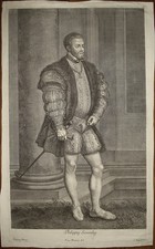 stampa antica old print Felipe