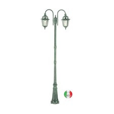Lampione da esterno in alluminio da giardino Roma I323.C24 Made in Italy