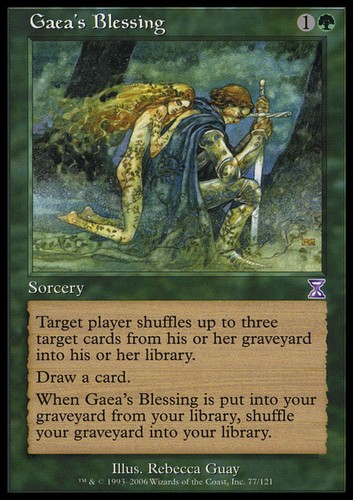 Mtg gaea blessing - mtg, gaea's