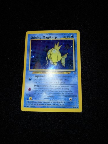 Carta pokemon shining magikarp - shining,