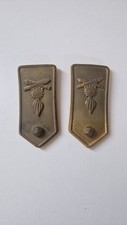 Spalline  Artiglieria pesante, Regio Esercito,  WW2, No Elmetto 