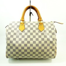 Borsa Louis Vuitton Speedy 30 Damier Azur in pelle PVC usata dal Giappone