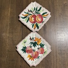 2 piatti vintage ceramica