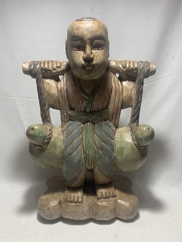 Scultura orientale legno - in,