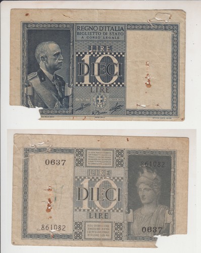 Regno lire impero 1939 - 10,