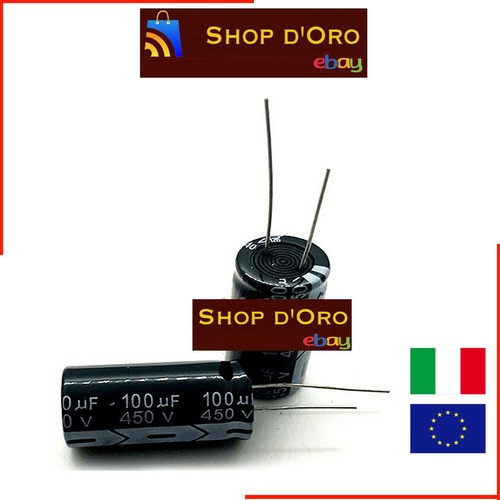 2pz 100uf 450v condensatore - 100uf,