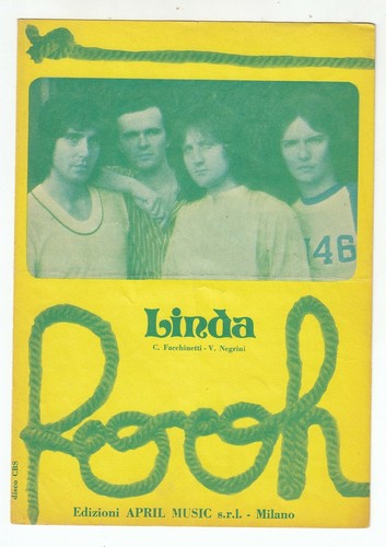 Spartito pooh linda 1976 - linda,