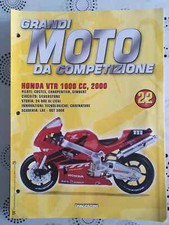 FASCICOLO EDICOLA GRANDI MOTO DA COMPETIZIONE N.22 HONDA VTR 1000cc ,2000