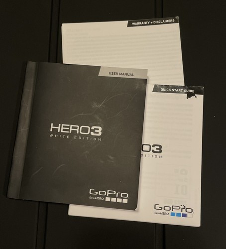 Manuali gopro hero black - gopro,