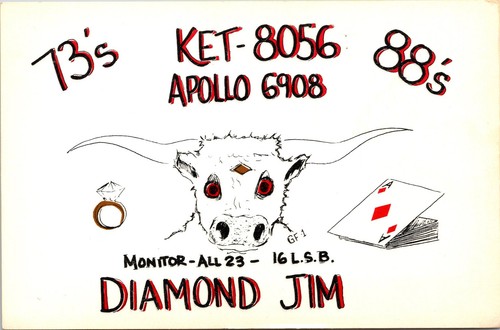 Cartolina epoca radio qsl - cartolina,