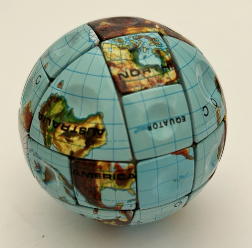 Vintage raro puzzle globo - vintage,