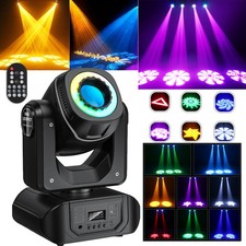 U'King 120W LED RGBW fascio 8Gobo testa mobile luce palco DMX beam spot DJ party