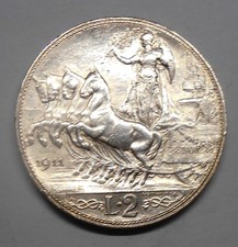 2 Lire 1911 QUADRIGA VELOCE AG