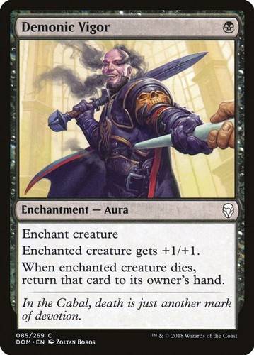 Magic demonic vigor dom - demonic, [dom