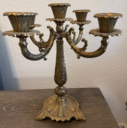 Candelabro vintage cinque - candelabro,