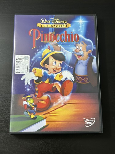 Pinocchio dvd disney ita - -,