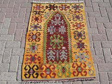 Tappeto kilim raro giallo 3x4