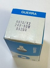 GUERRA Lampada 24V 50W ART. 0970/V2 24V 50W attacco BA20D