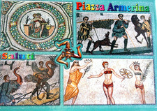Cartolina Piazza Armerina Enna