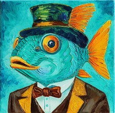 Dipinto olio su tela originale