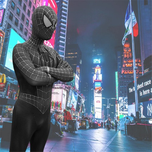 Costume body uomo ragno venom - uomo,
