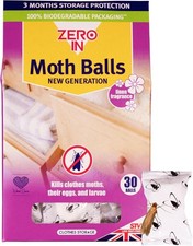 Zero In Moth Protection Balls