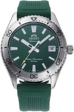 Orologio ORIENT RA-AC0Q11E da Uomo Verde opale in Acciaio