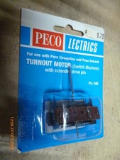 PECO PL1OE Motore elettrico per scambi perno lungo tagliabile