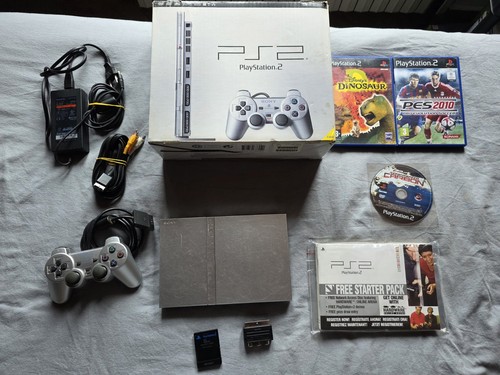 Console playstation slim - playstation,