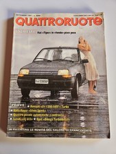 Nuova Renault Supercinque, Prova Renault 5, Rolls Royce,  Suzuki ^ QR 09/1987