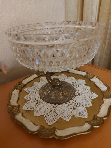 Alzatina antica vetro - antica,