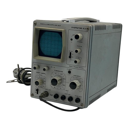 Oscilloscopio hameg 207 - oscilloscopio,
