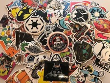 200 Skateboard Stickers star